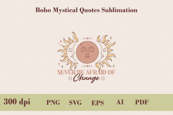 Download Boho Mystical Quotes Moon Phase PNG - Moon Collection