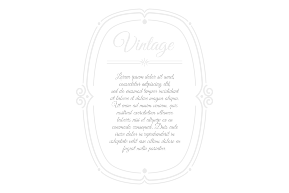 Download Vintage Elegant Frame. Wedding Romantic - Elegant Collection