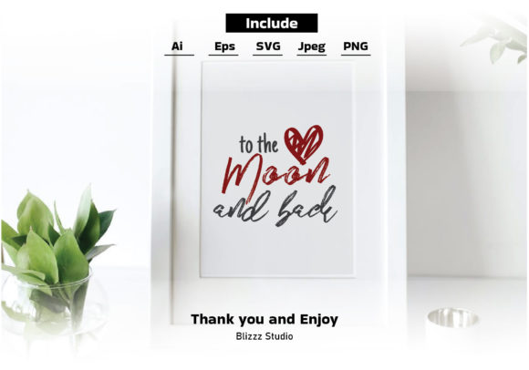Download Valentine's Day, to the Moon and Back - Moon Collection