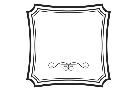 Download Black Elegant Frame. Vintage Empty Decor - Elegant Collection