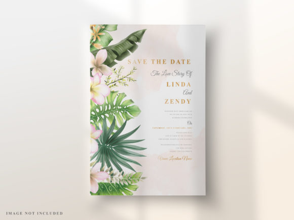 Download Wedding Invitation Elegant Floral Design - Elegant Collection