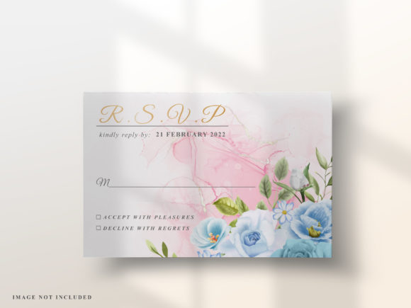 Download Elegant Floral Design Wedding Invitation - Elegant Collection