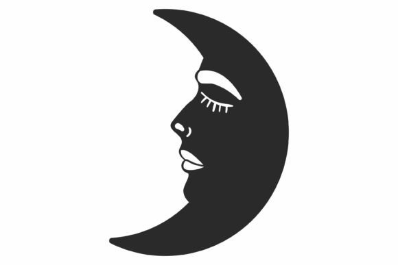 Download Boho Floral Moon SVG, Moon SVG, Bohemian - Moon Collection