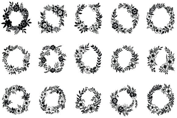 Download Elegant Floral Ornamental Frame Bundle - Elegant Collection