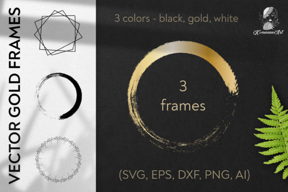 Download Vector Wreaths Silhouettes SVG Clipart - Wreath Collection