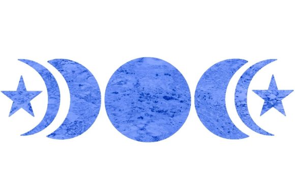 Download SVG Moon Phase Blue Haze - Moon Collection