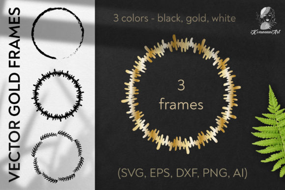 Download Vector Wreaths Silhouettes SVG Clipart - Wreath Collection
