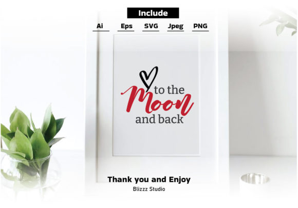 Download Valentine's Day, to the Moon and Back - Moon Collection