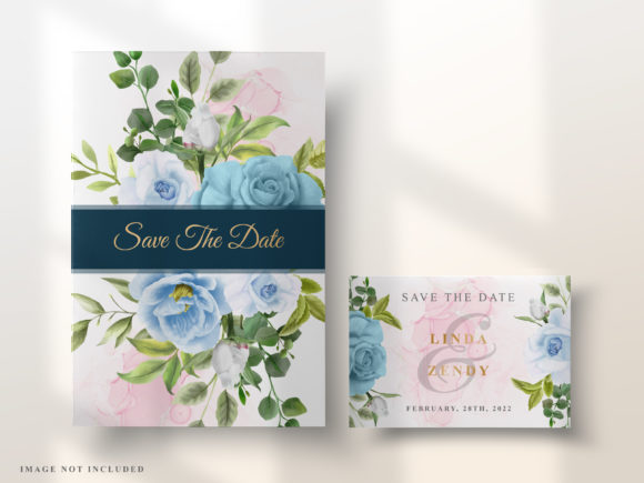 Download Elegant Floral Design Wedding Invitation - Elegant Collection