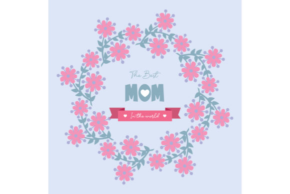 Download Elegant Frame for Best Mom in the World - Elegant Collection