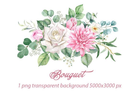 Download Watercolor Flowers, Floral Border, PNG - Floral border Collection