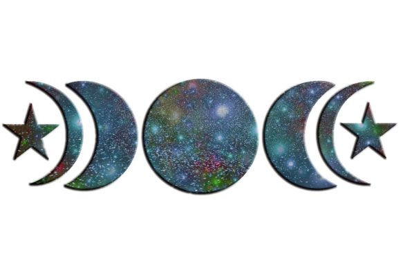 Download SVG Moon Phase Navy Galaxy - Moon Collection