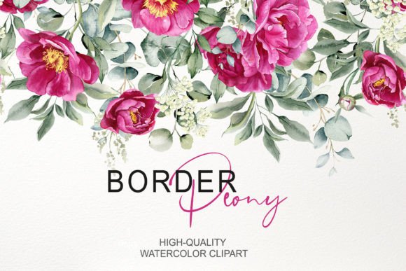Download Floral Border PNG. Pink Flowers Clipart - Floral border Collection
