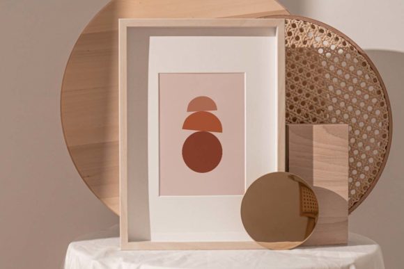 Download Simple Boho Moon Phases Boho Art Print - Moon Collection