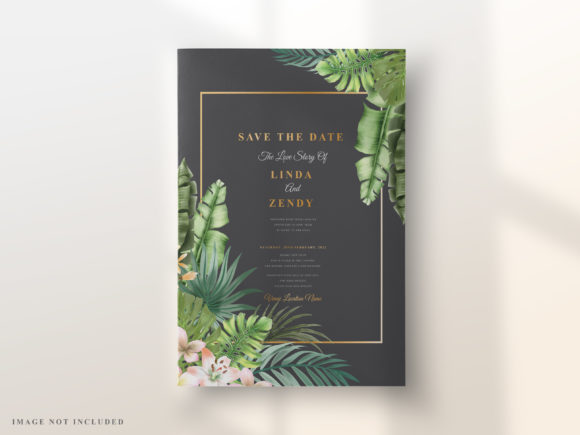 Download Wedding Invitation Elegant Floral Design - Elegant Collection